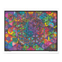 Zen Flower of Life - Divine Eyes posters by dreadedzen Zen Flower of Life - Divine Eyes posters