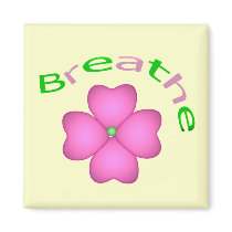 Zen Flower Petal - Breathe Magnet