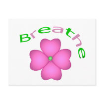 Zen Flower Petal - Breathe Postcards