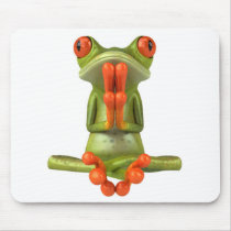 Zen frog mousepads by juloszazzle Zen frog mousepads