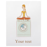 Zen girl custom letterhead