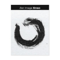 Zen Image: Enso postcards