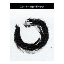 Zen Image: Enso Postcard