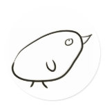 Zen Ink Chick stickers