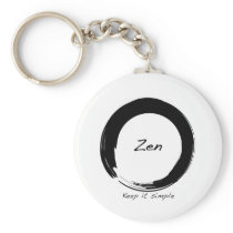 Zen: Keep it simple Key Chains