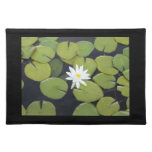 Zen Lily Pad with Flower Place Mats