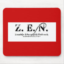 zen logo on mousepad