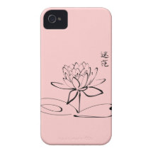 Zen Lotus Flower iPhone 4 Case-Mate Cases