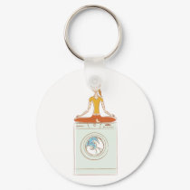 Zen, Meditation Theme keychains by monicastamp Zen, Meditation Theme keychains