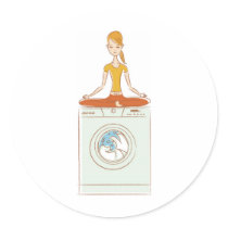 Zen, Meditation Theme stickers