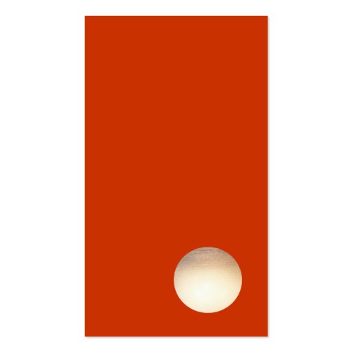 Zen Minimalist Faux Gold Foil Circle Cool Creative Business Card Template