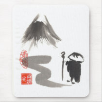 Zen Monk on Journey mousepads