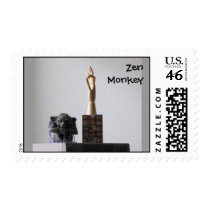 Zen Monkey postage