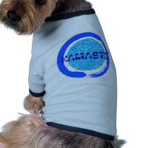 Zen Namaste - Yoga Gift for Pet Owners Doggie Tshirt