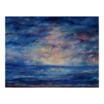 Zen Ocean Poster posters