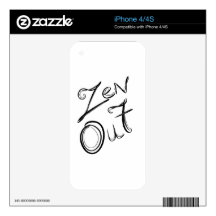 Zen Out Skin For iPhone 4S