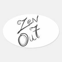 Zen Out Sticker