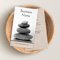 Zen Pebbles  Business Card