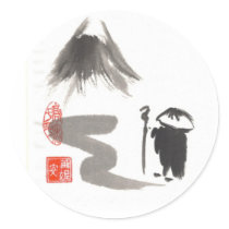 Zen Pilgrim Stickers