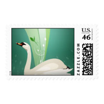 White Swan Postage Stamp