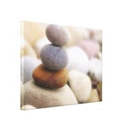 Zen Rock Garden wrappedcanvas