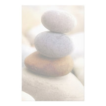 Zen Rock Garden Customized Stationery