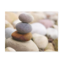 Zen Rock Garden Post Card
