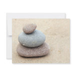 Zen Rocks Custom Invitations