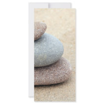 Zen Rocks Rack Card