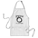 Zen Simplicity aprons