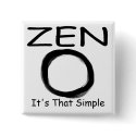 Zen Simplicity buttons
