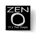 Zen Simplicity Button