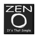 Zen Simplicity magnets