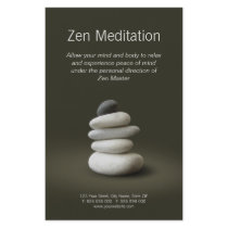 Zen Stones flyer