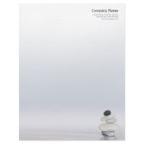Zen Stones letterhead by BluePlanet Zen Stones letterhead