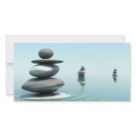 Zen Stones Midday Personalized Photo Card