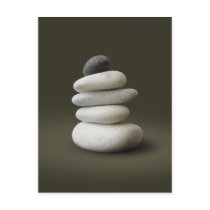 Zen Stones postcard