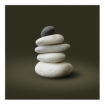 Zen Stones - print by BluePlanet Zen Stones - print