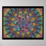 Zen Tree of Life - Chakra Explosion Print