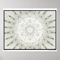 Zen Tree of Life Poster