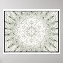 Zen Tree of Life Poster