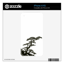 Zen Tree Skins For iPhone 4