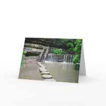 Zen Walk #1 Greeting Card