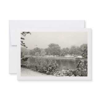 Zen Winter Snowfall I RSVP