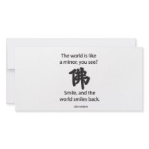 Zen Wisdom - We Get What We Give photo cards