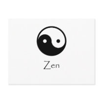 Zen Yin & Yang postcards