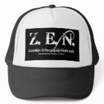 Zenlogo black Trucker hats