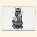 Zentangle Cat cards