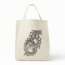 Zentangle Corkscrew bag