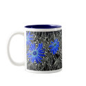 Zentangle Daisies mugs